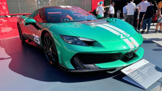 Ferrari 296 Speciale в кольорі Verde Nürburgring