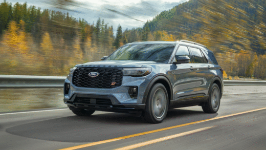 2026 Ford Explorer на фоні природи