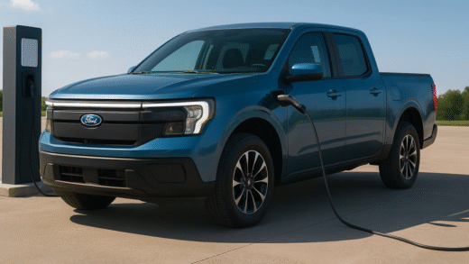 Зображення нового електричного пікапа Ford