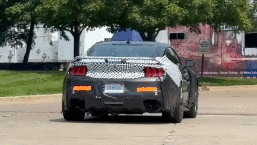 2026 Ford Mustang Shelby GT500 - шпигунське відео