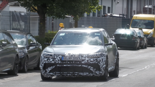 Genesis GV60 Magma під час тестування на Нюрбургрингу