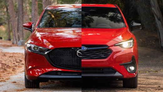 Порівняння 2026 Mazda 3 та Subaru Impreza