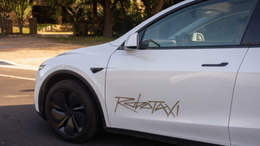 Оператор тестує Tesla роботаксі
