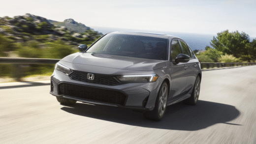 2026 Honda Civic на фоні дороги