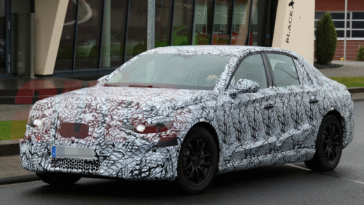 Електричний Mercedes-Benz E-Class з новим дизайном