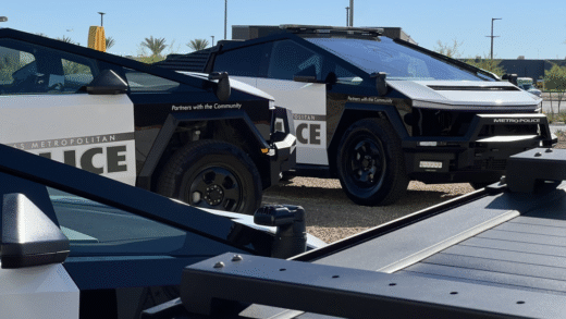 Патрульний автомобіль Tesla Cybertruck