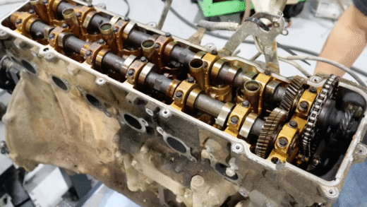 Двигун 1FZ-FE Toyota в розрізі