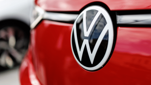 Графік падіння прибутку Volkswagen у США